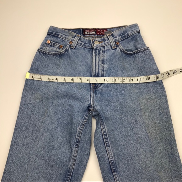 Vintage Old Navy High Waist wedgie fit Jeans Sz 24 - Picture 4 of 8